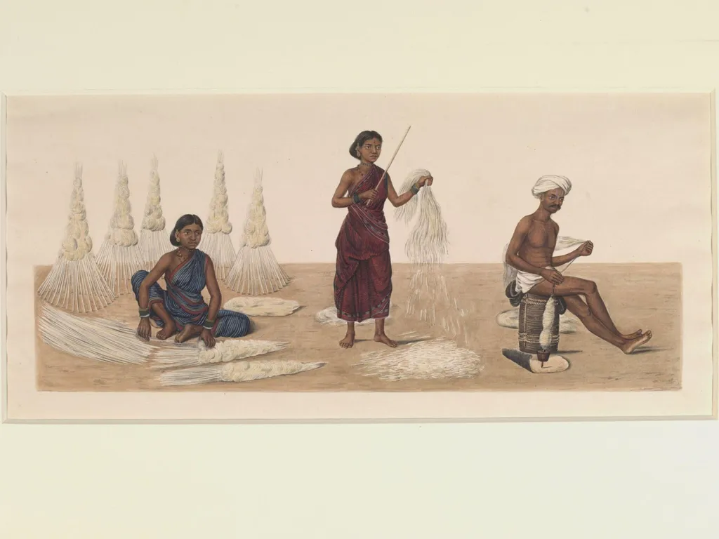 Gunny Maker, by Unknown, paint, 1840
