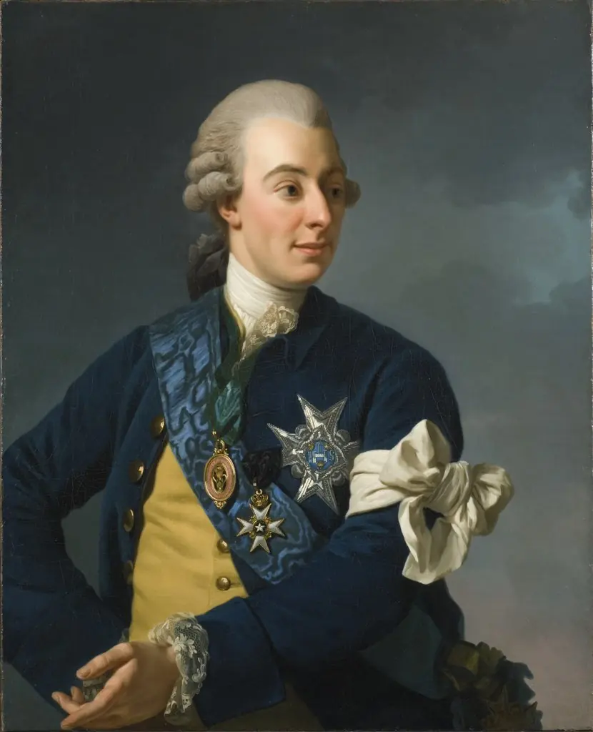 Gustav III with the Armlet of Freedom, by Unknown