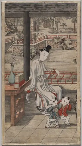 Gusu Beauties of the Four Seasons – Spring, by Unknown