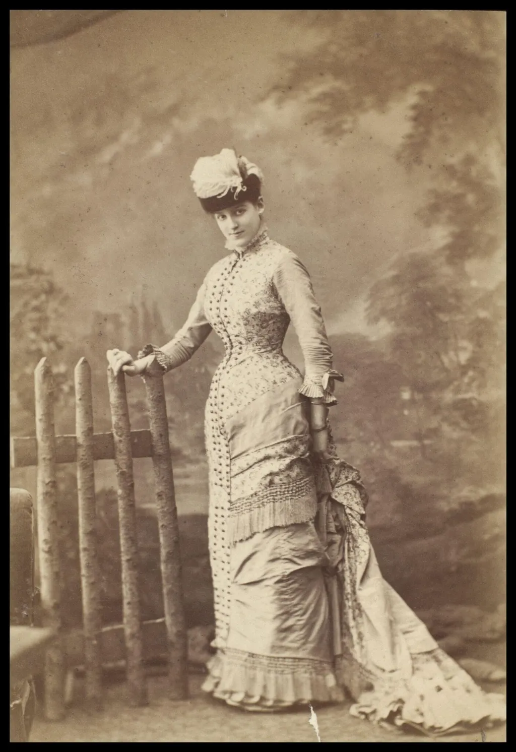 Guy Little Theatrical Photograph, by Unknown, photographic, 1877