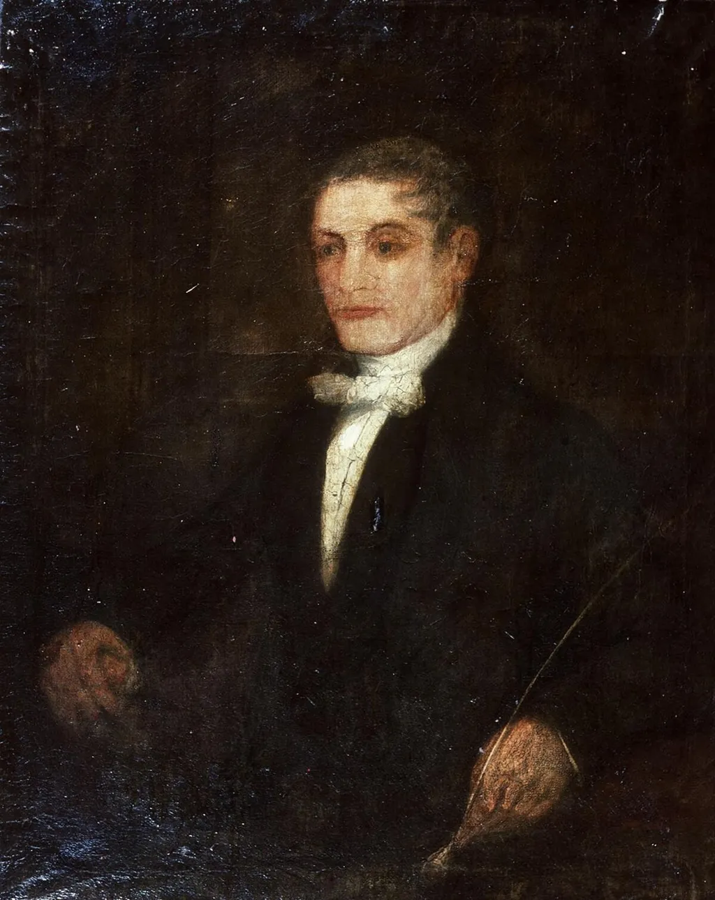 Gwilym Morganwg, bard, by Unknown, oil, 1796