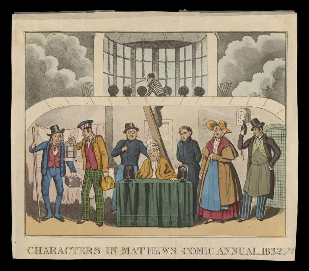 H Beard Print Collection, by Unknown, 1832