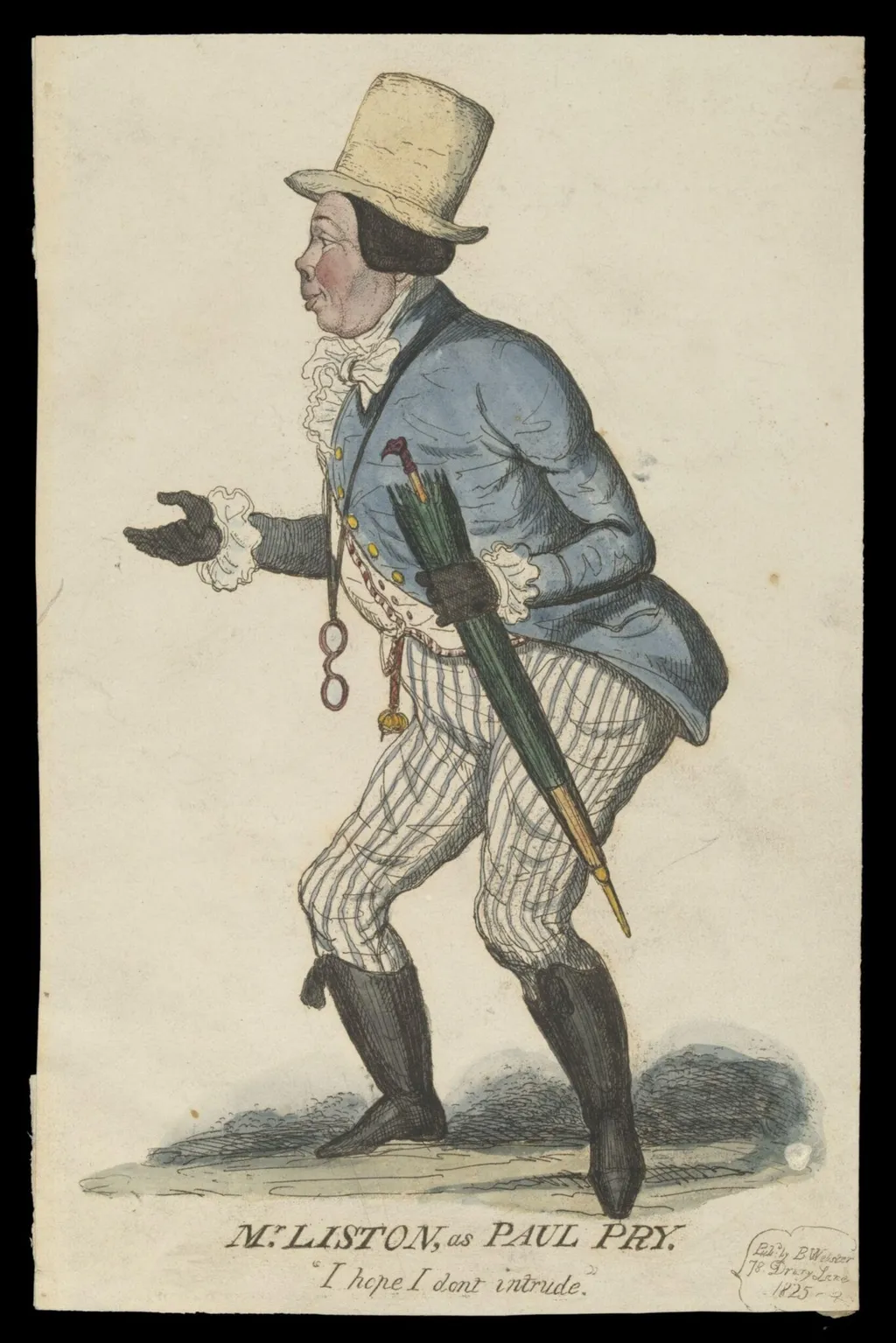 H Beard Print Collection, by Unknown, 1825