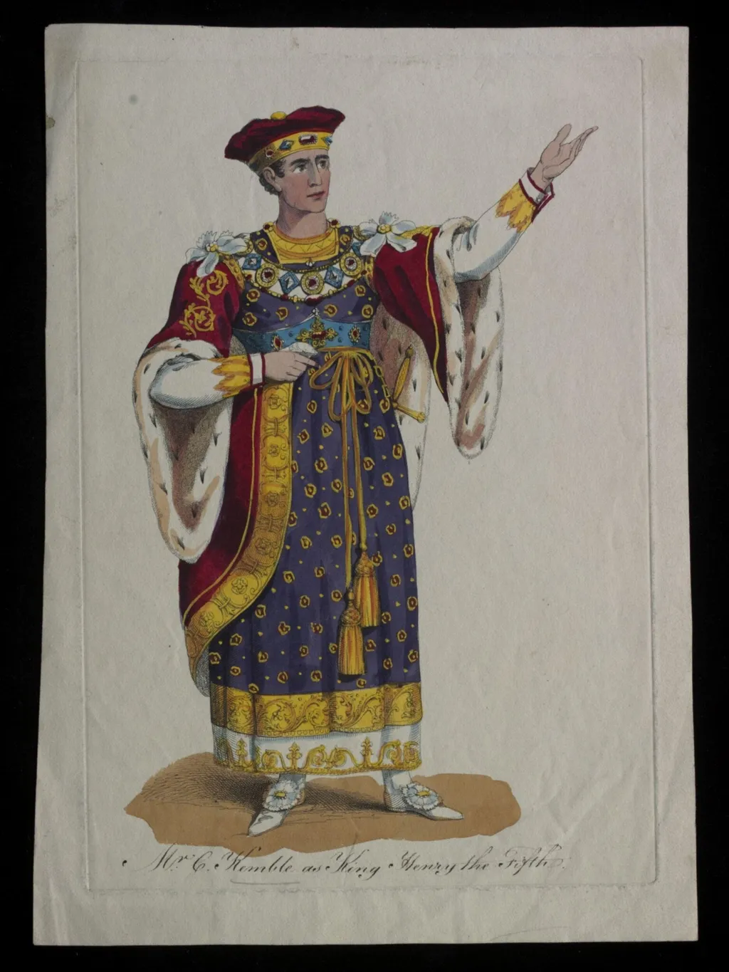 H Beard Print Collection, by Unknown, 1821