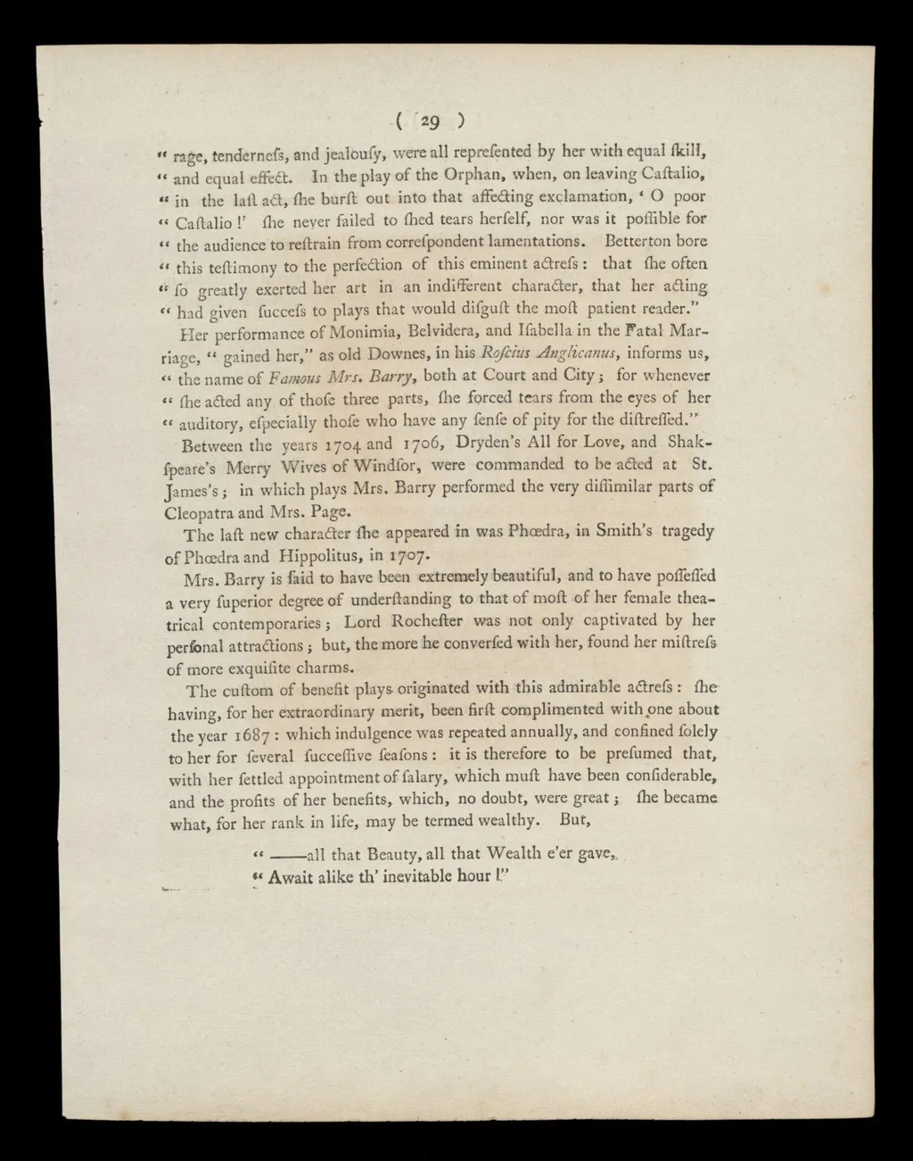 H Beard Print Collection, by Unknown, 1792
