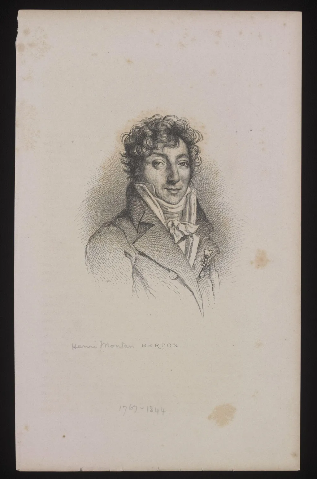 H Beard Print Collection, by Unknown, 1765