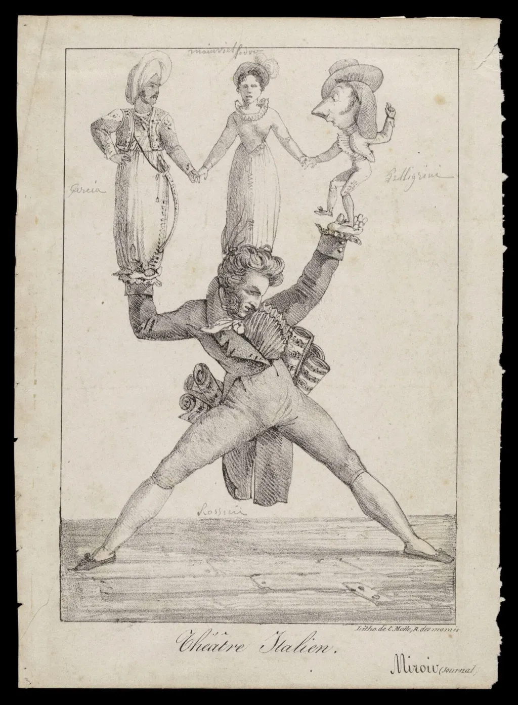 H Beard Print Collection, by Unknown, 1830