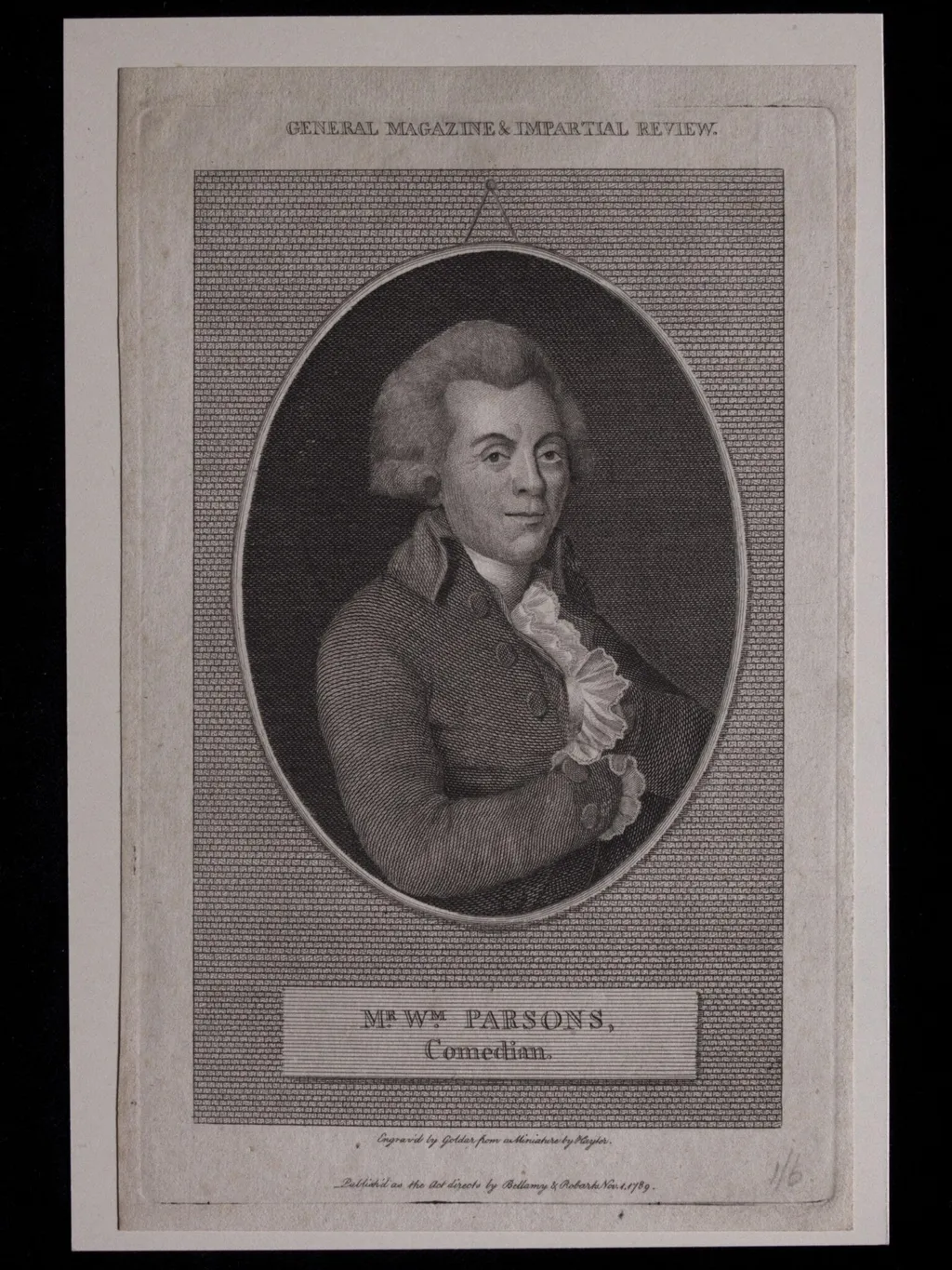 H Beard Print Collection, by Unknown, 1
