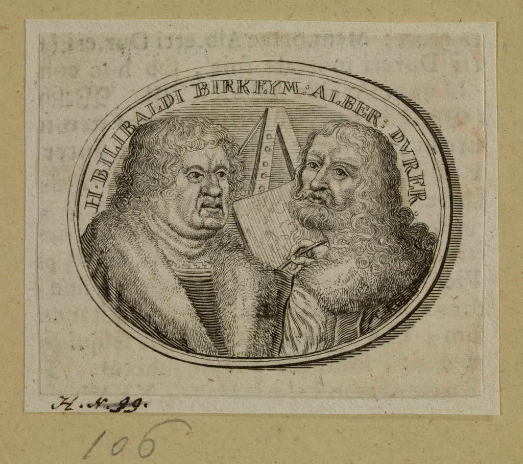 H. BILIBALDI BIRKEYM: ALBER: DVRER., by Unknown, 1850
