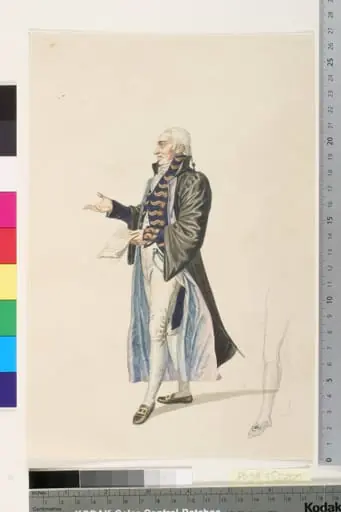 Højesteretsadvokat samt benstudie til samme, by Unknown