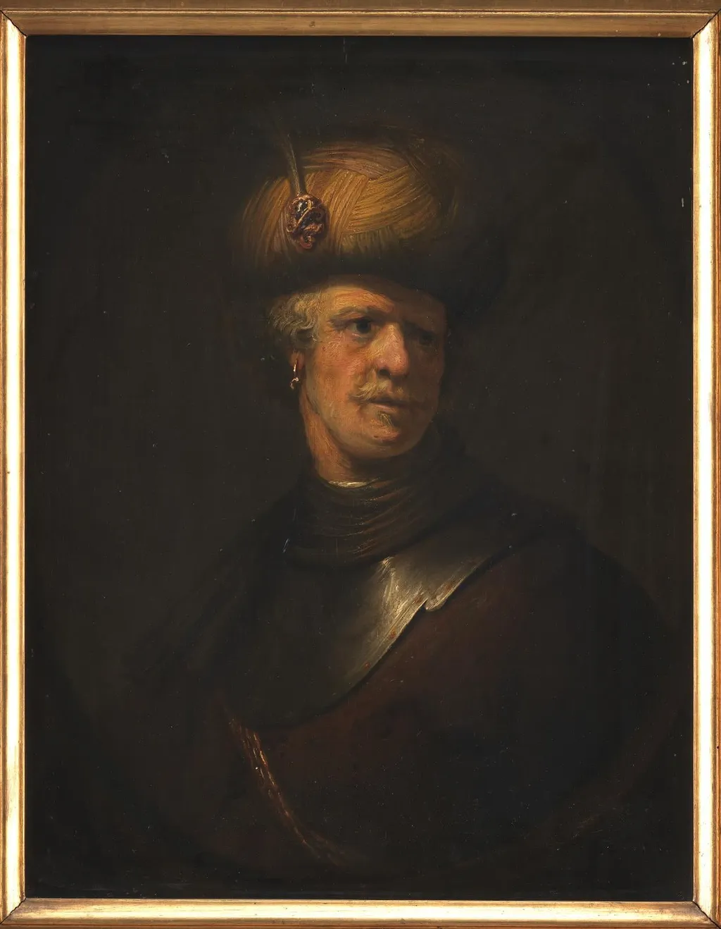 Half-Length Portrait of an Old Man, by Unknown, unspecified, 1750