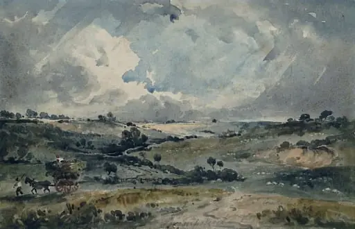 Hampstead Heath, by Unknown