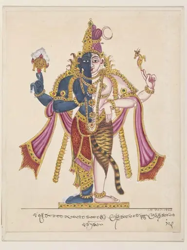 Hari-hara, the union of Vishnu and Shiva, by Unknown