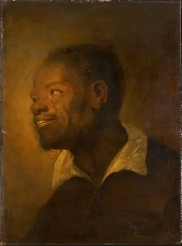 Head of a Black African, by Unknown