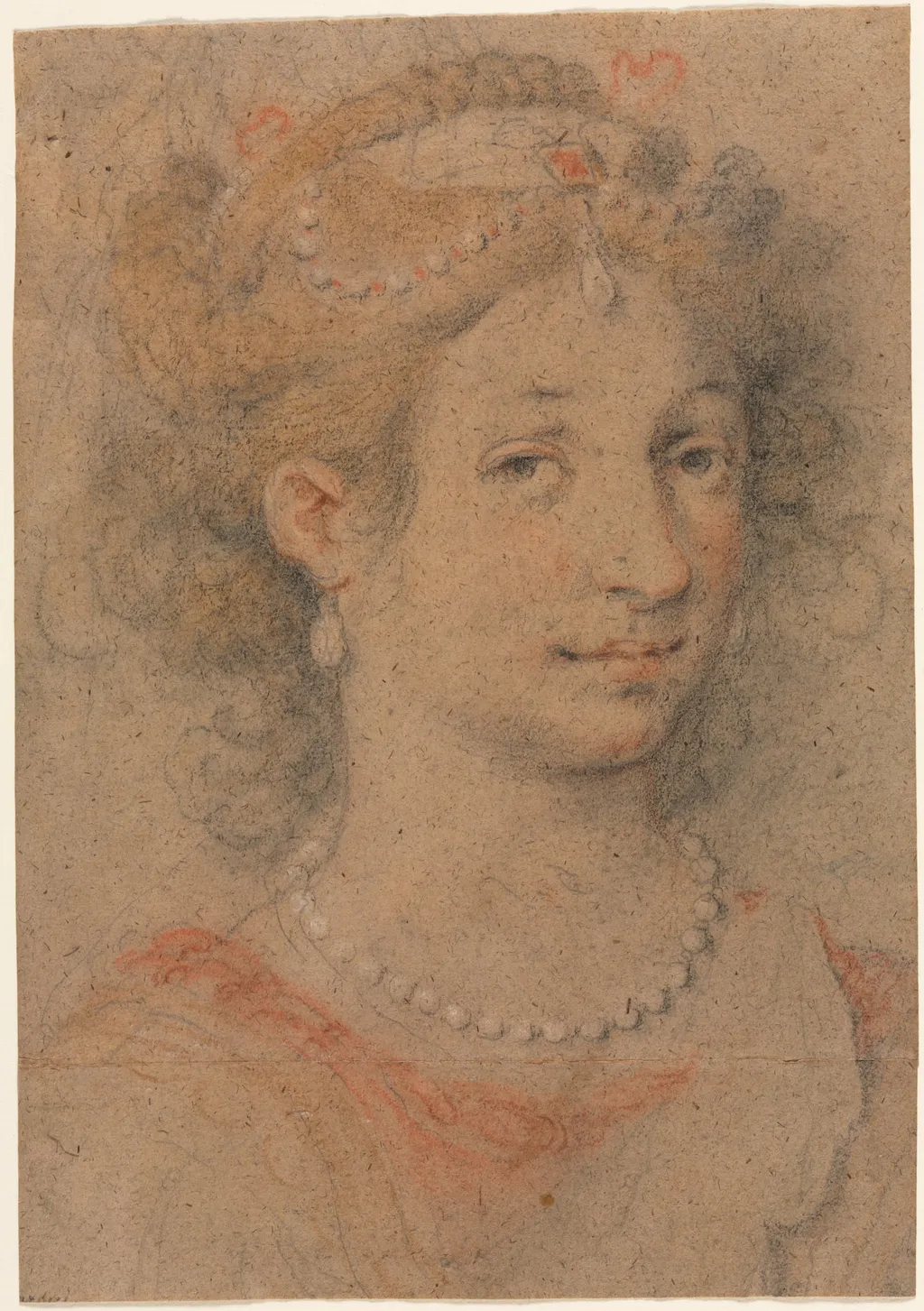 Head of a Woman, by Unknown, 1604