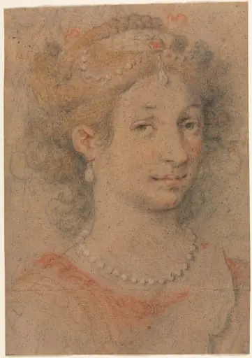 Head of a Woman, by Unknown