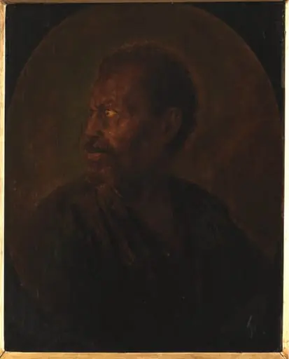 Head of an African, by Unknown