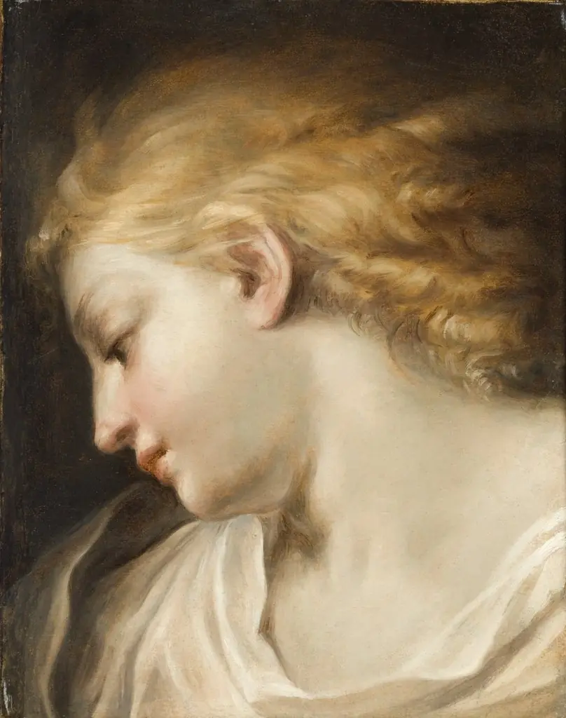 Head of an Angel, by Unknown