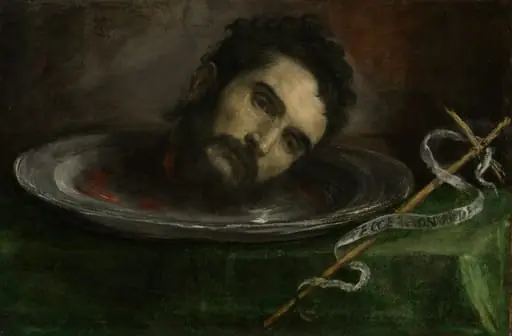 Head of Saint John the Baptist, by Unknown