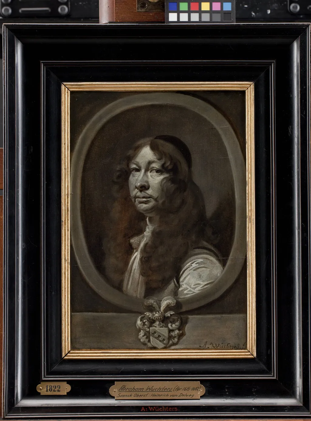 Heinrich von Delwig, Swedish Colonel, by Unknown, 1661