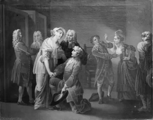 Henrik og Pernille, III akt, 13. scene, by Unknown