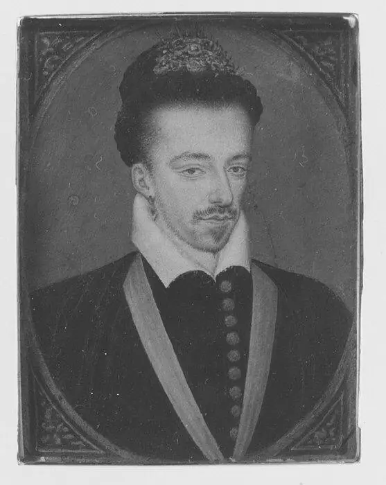 Henry III (1551–1589), King of France, by Unknown, 1600