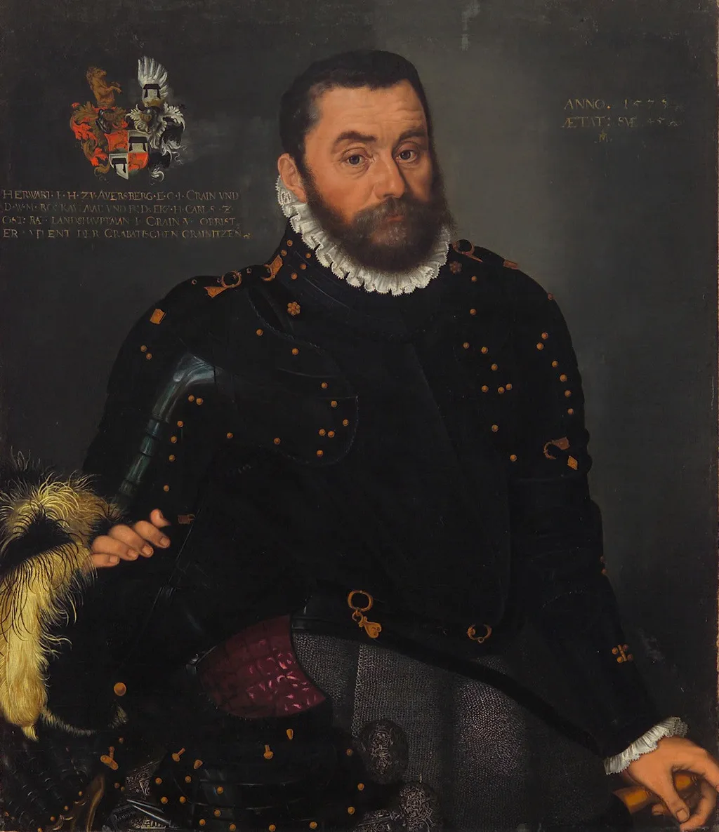 Herwart VIII. Freiherr von Auersperg (1528-1575), by Unknown, unspecified, 1573
