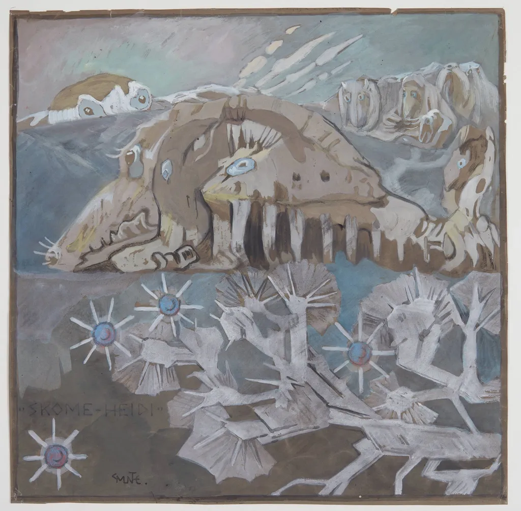 High Mountains, by Unknown, 1850