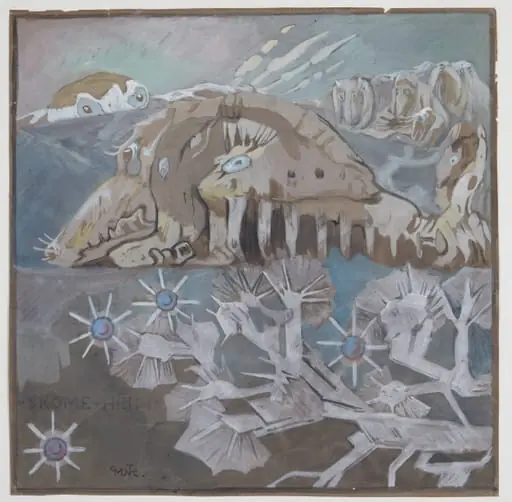 High Mountains, by Unknown