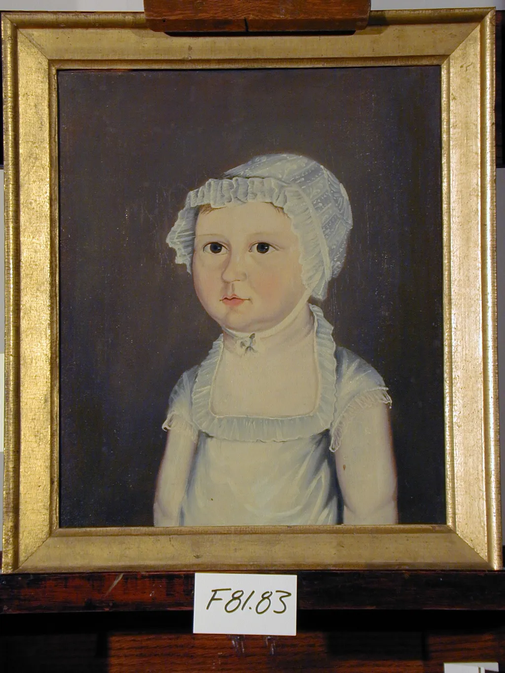 Hiram Ervin, by Unknown, oil, 1820