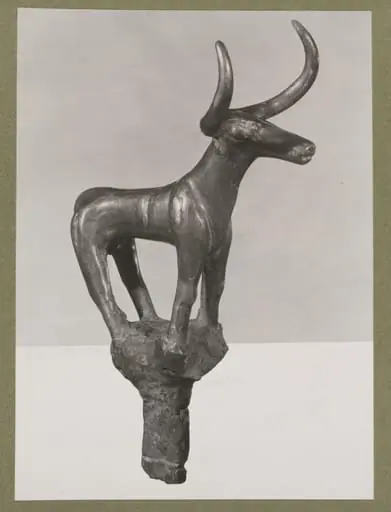 Hittite silver bull found in Anatolia ca. 1900 B.C., by Unknown