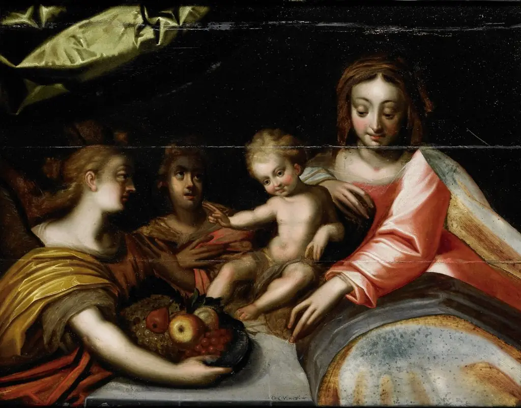 Holy Virgin with Child, by Unknown