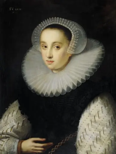 Hortensia del Prado (d 1627), by Unknown