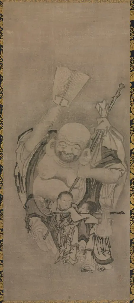 Hotei with Daoist Immortals: Hotei, by Unknown