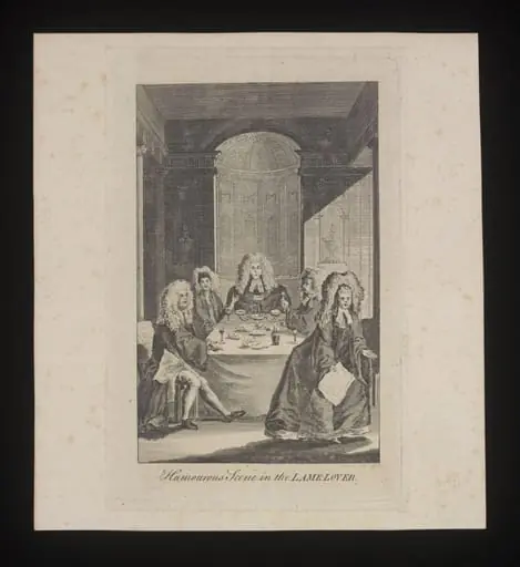 Humourous Scene in the Lame Love, by Unknown