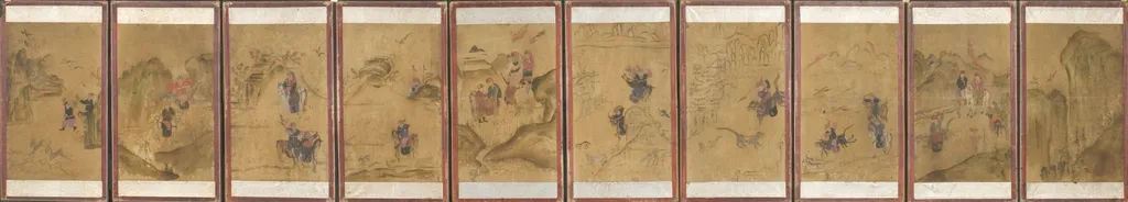 Hunting in the Hills and Pictorial, by Unknown, unspecified, 1850