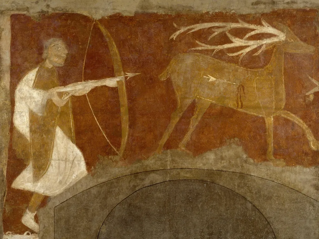 Hunting Scene, by Unknown, unspecified, 1125