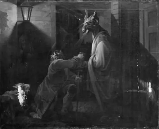 Husspøgelse eller Abracadabra, III akt, 1. scene, by Unknown