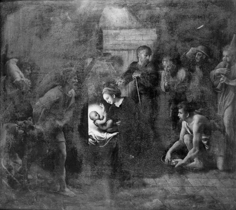 Hyrdernes tilbedelse, by Unknown, unspecified, 1701