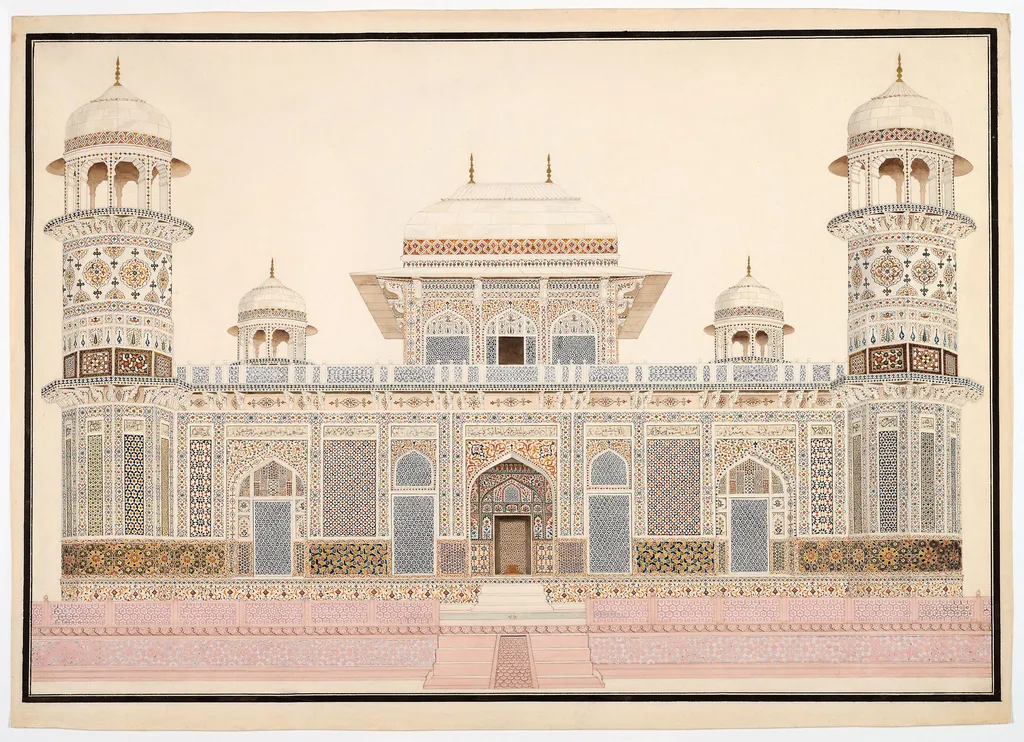 I'timad-ud-Daula's Tomb at Agra, by Unknown, unspecified, 1820