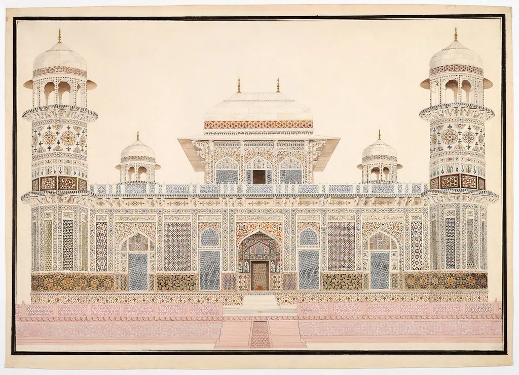 I'timad-ud-Daula's Tomb at Agra, by Unknown
