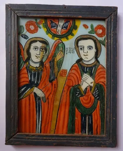 Icoană „Buna Vestire”, by Unknown