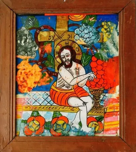 Iisus viță de vie, by Unknown
