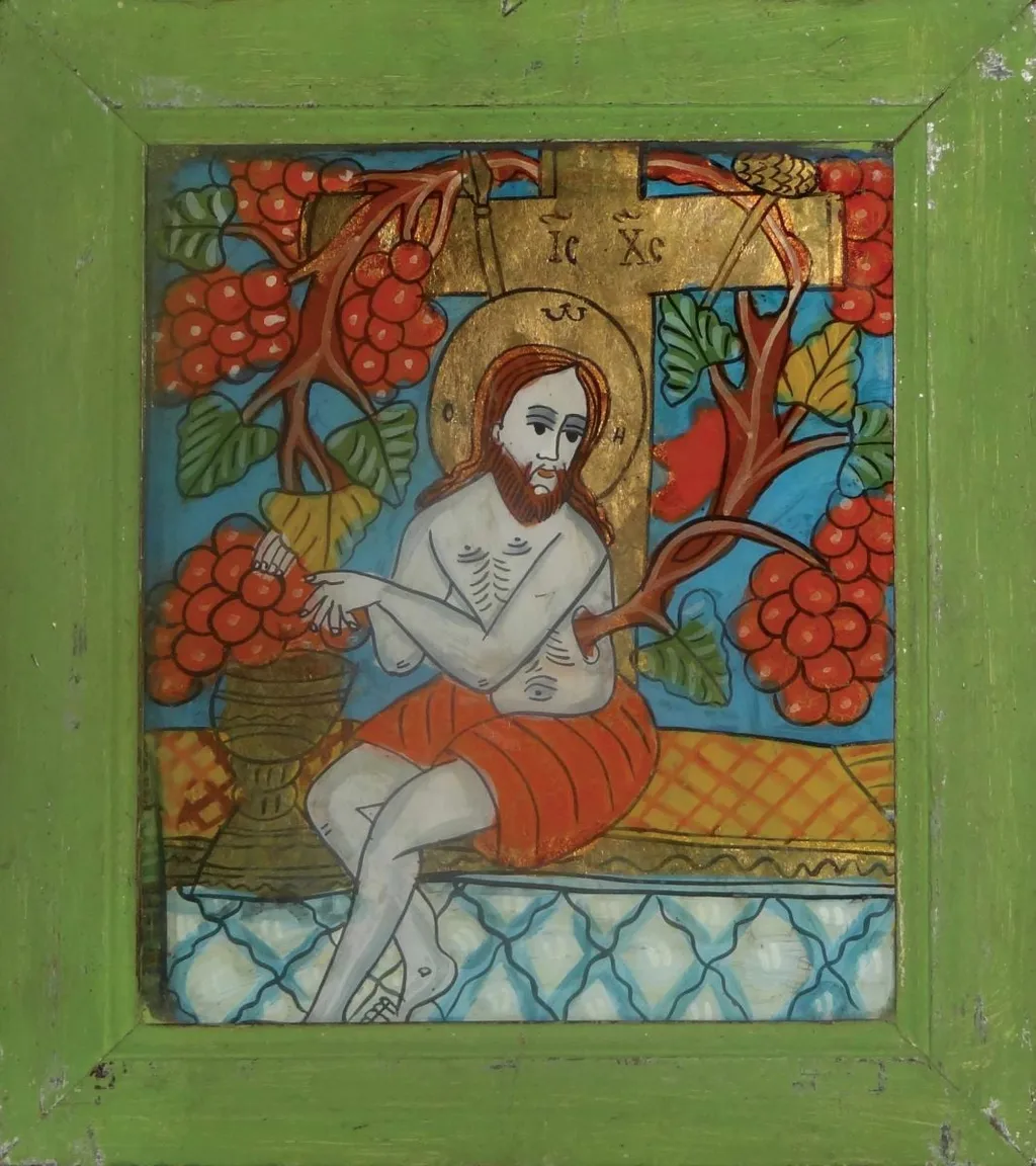 Iisus – vița vieții, by Unknown, unspecified, 1850