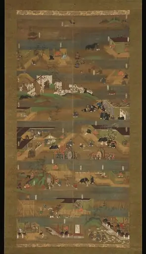 聖徳太子絵伝図|Illustrated Biography of Prince Shōtoku (Shōtoku Taishi e-den), by Unknown, 1316