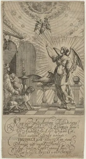 Illustration for Edward Benlowes, Theophila, by Unknown