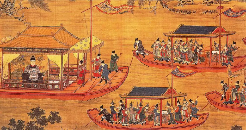Imperial Procession Returning to the Palace, by Unknown