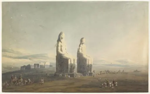 In the Plain of Thebes - Egypt, by Unknown