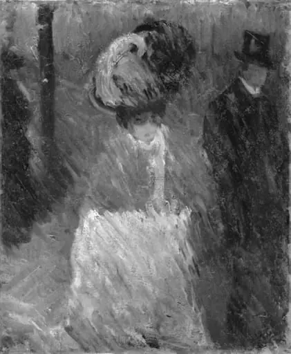 In the Street, by Unknown