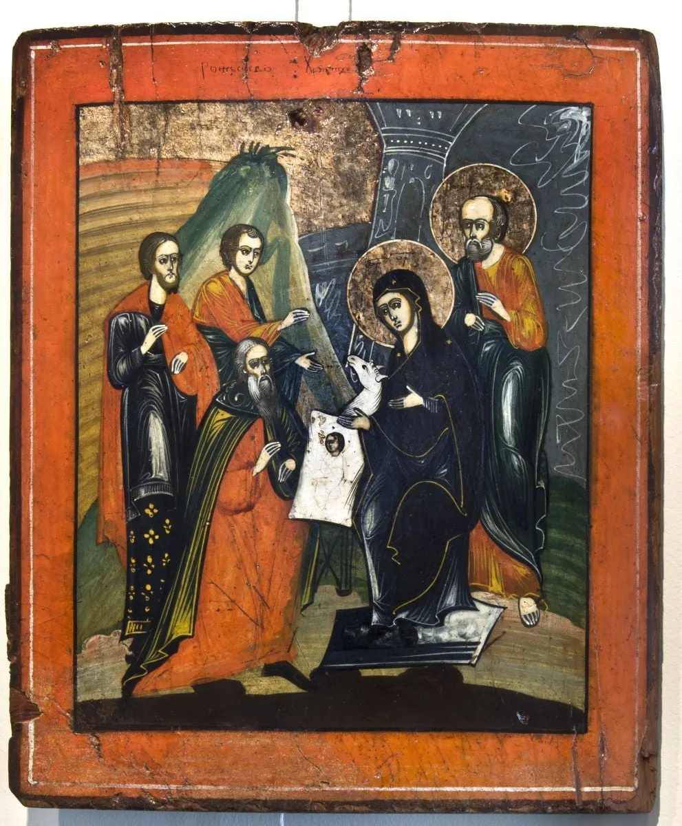 Închinarea Magilor, by Unknown, 1850